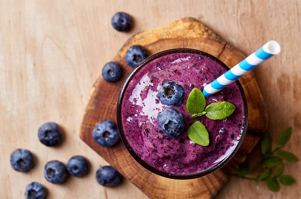 Isagenix blueberry smoothie