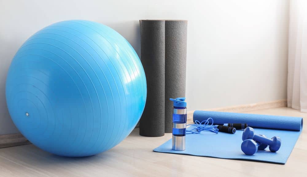 There are many home exercises that are equipment-free, but having the basics makes them easier.