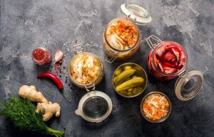 Fermented foods are rich in probiotics.
