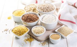 Whole grains have high fibre content which helps lower blood pressure and cholesterol.
