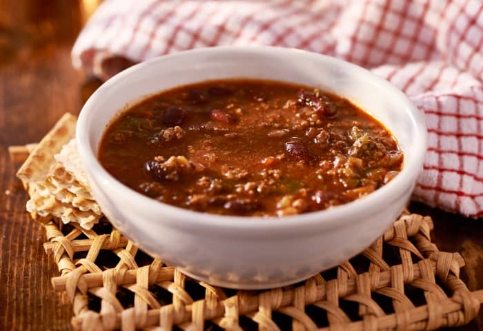 Chili is a comforting, filling meal, especially on cooler nights.
